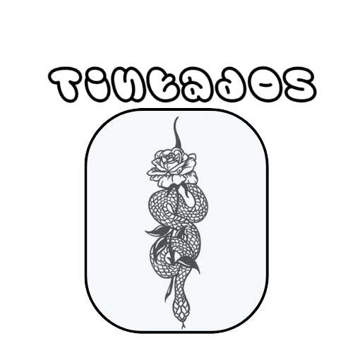 Tatuaje Grande: La serpiente entre rosas