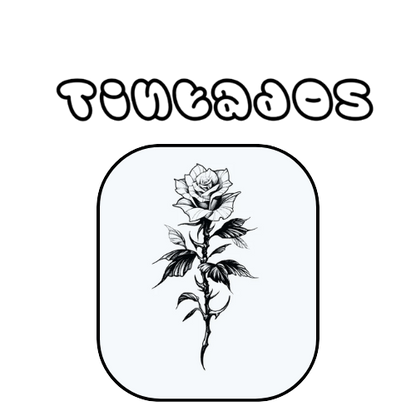 Tatuaje Pequeña: Rosa espinada