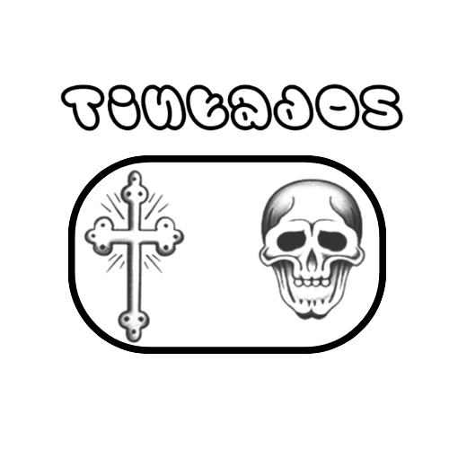 Tatuaje Pequeño: Calavera en la Cruz