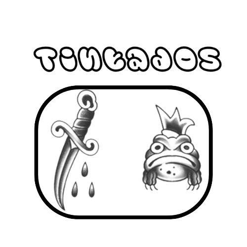 Tatuaje Pequeño: Sapo y la navaja